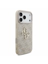 Guess Guess PU 4G Metal Logo Задний калъф за iPhone 17 Pro Max Pink