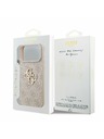 Guess Guess PU 4G Metal Logo Задний калъф за iPhone 17 Pro Max Pink