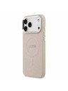 Guess Guess PU Saffiano MagSafe Задний калъф за iPhone 17 Pro Max Pink