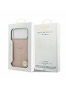 Guess Guess PU Saffiano MagSafe Задний калъф за iPhone 17 Pro Max Pink