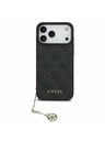 Guess Guess 4G Charm MagSafe Задний калъф за iPhone 17 Pro Max Tone on Tone Grey