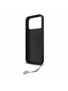 Guess Guess 4G Charm MagSafe Задний калъф за iPhone 17 Pro Max Tone on Tone Grey
