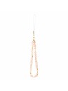 Guess Guess IML Flowers Allover Strap MagSafe Задний калъф за iPhone 17 Pro Max Pink