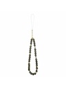 Guess Guess IML Glitter Script Strap MagSafe Задний калъф за iPhone 17 Pro Max Black