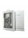 Guess Guess IML Flowers Strap MagSafe Задний Чехол за iPhone 17 Pro Max Black