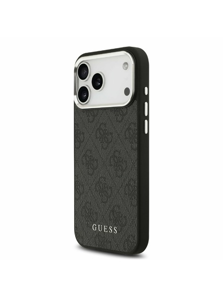 Guess Guess 4G MagSafe Задний Чехол за iPhone 17 Pro Max Black