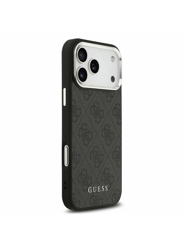 Guess Guess 4G MagSafe Задний Чехол за iPhone 17 Pro Max Black