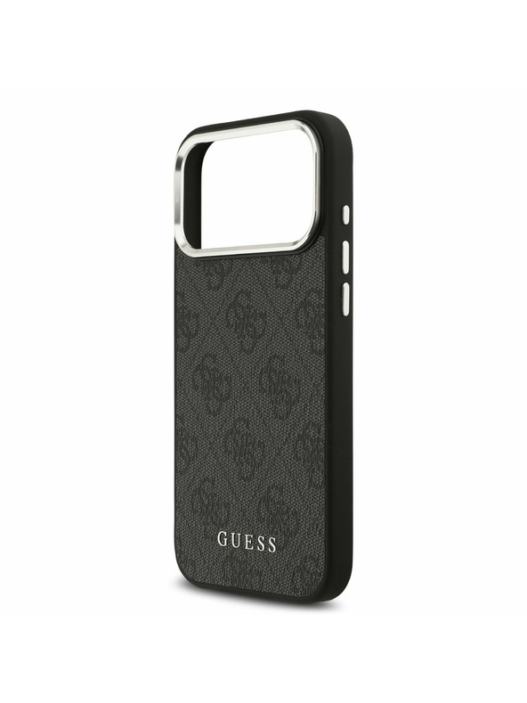 Guess Guess 4G MagSafe Задний Чехол за iPhone 17 Pro Max Black