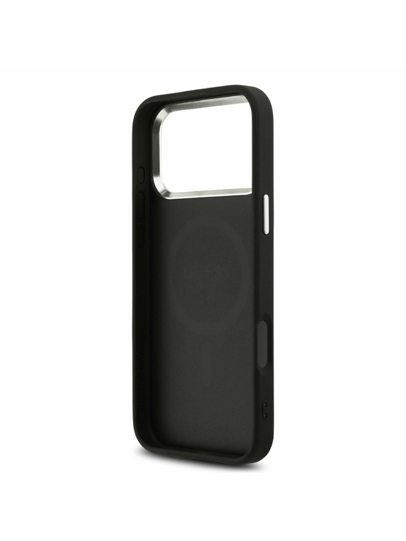 Guess Guess 4G MagSafe Задний Чехол за iPhone 17 Pro Max Black