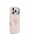 Guess Guess PU Resin Logo Задний Чехол за iPhone 17 Pro Max Pink
