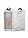 Karl Lagerfeld Karl Lagerfeld Liquid Silicone Karl and Choupette MagSafe Задний Чехол за iPhone 17 Pro Max Pink