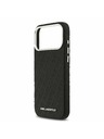Karl Lagerfeld Karl Lagerfeld Grained PU Repeated Logo MagSafe Задний Чехол за iPhone 17 Pro Max Black
