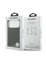 Karl Lagerfeld Karl Lagerfeld Grained PU Repeated Logo MagSafe Задний Чехол за iPhone 17 Pro Max Black