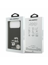 Karl Lagerfeld Karl Lagerfeld Liquid Silicone K&CH Sketch MagSafe Задний Чехол за iPhone 17 Pro Max Black