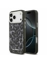 Karl Lagerfeld Karl Lagerfeld IML Leopard MagSafe Задний Чехол за iPhone 17 Pro Max Grey