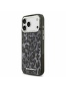 Karl Lagerfeld Karl Lagerfeld IML Leopard MagSafe Задний Чехол за iPhone 17 Pro Max Grey