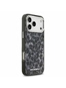 Karl Lagerfeld Karl Lagerfeld IML Leopard MagSafe Задний Чехол за iPhone 17 Pro Max Grey
