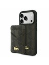Lacoste Lacoste PVC Blend MagSafe Задний Чехол + Портфейл за iPhone 17 Pro Max Brown