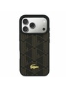 Lacoste Lacoste PVC Blend MagSafe Задний Чехол + Портфейл за iPhone 17 Pro Max Brown