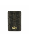 Lacoste Lacoste PVC Blend MagSafe Задний Чехол + Портфейл за iPhone 17 Pro Max Brown