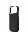 Lacoste Lacoste PU Leather Champs Elysees MagSafe Задний Чехол за iPhone 17 Pro Max Black