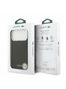 Lacoste Lacoste PU Leather Champs Elysees MagSafe Задний Чехол за iPhone 17 Pro Max Black