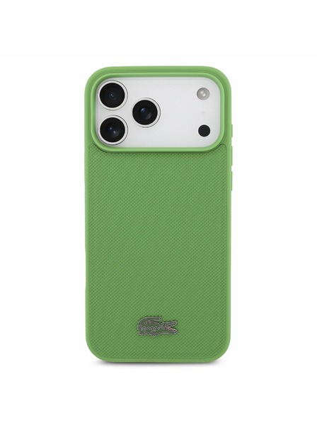 Lacoste Lacoste Iconic Petit Pique MagSafe Задний чехол + Портфейл за iPhone 17 Pro Max Green