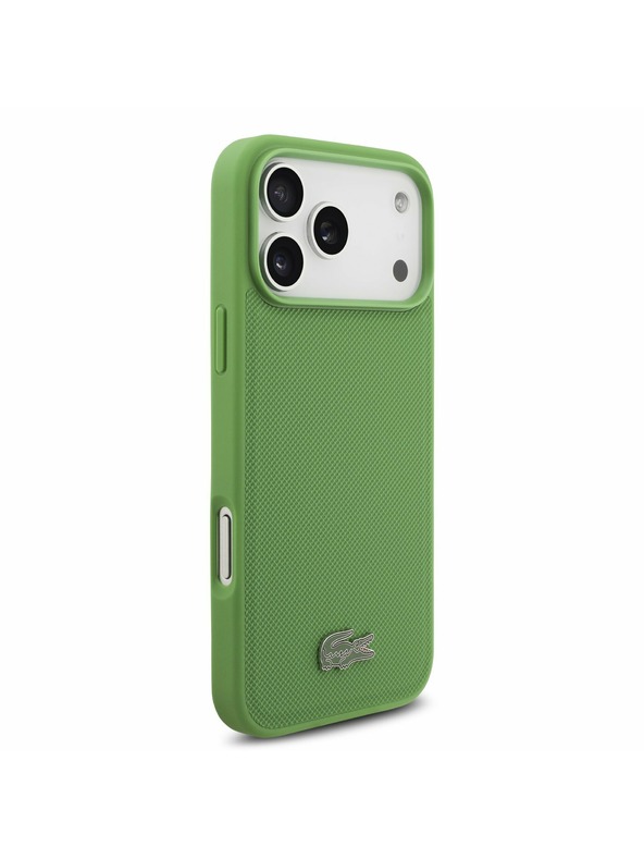 Lacoste Lacoste Iconic Petit Pique MagSafe Задний чехол + Портфейл за iPhone 17 Pro Max Green