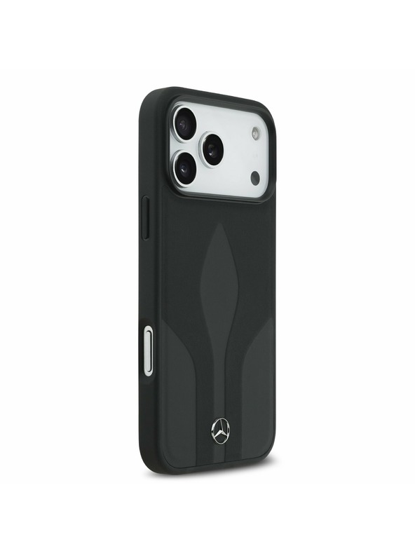 Mercedes Mercedes Leather The Move MagSafe Задний чехол за iPhone 17 Pro Max Black