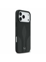 Mercedes Mercedes Leather The Move MagSafe Задний чехол за iPhone 17 Pro Max Black