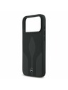 Mercedes Mercedes Leather The Move MagSafe Задний чехол за iPhone 17 Pro Max Black