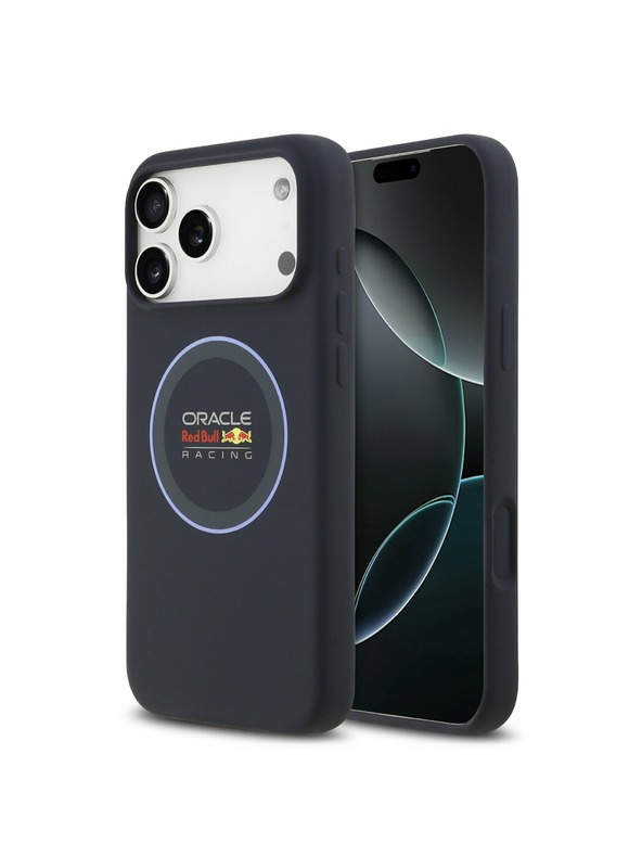 Red Bull Red Bull Silicone Blue Ring MagSafe Задний чехол за iPhone 17 Pro Max Navy