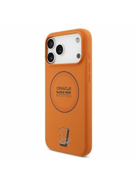 Red Bull Red Bull Silicone Blue Ring MagSafe Задний чехол за iPhone 17 Pro Max Orange