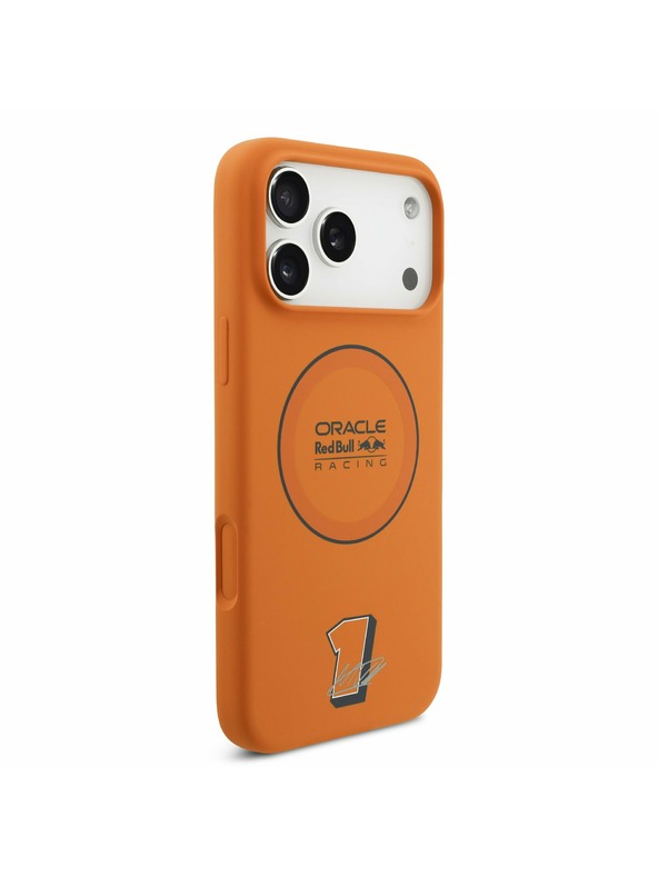 Red Bull Red Bull Silicone Blue Ring MagSafe Задний чехол за iPhone 17 Pro Max Orange