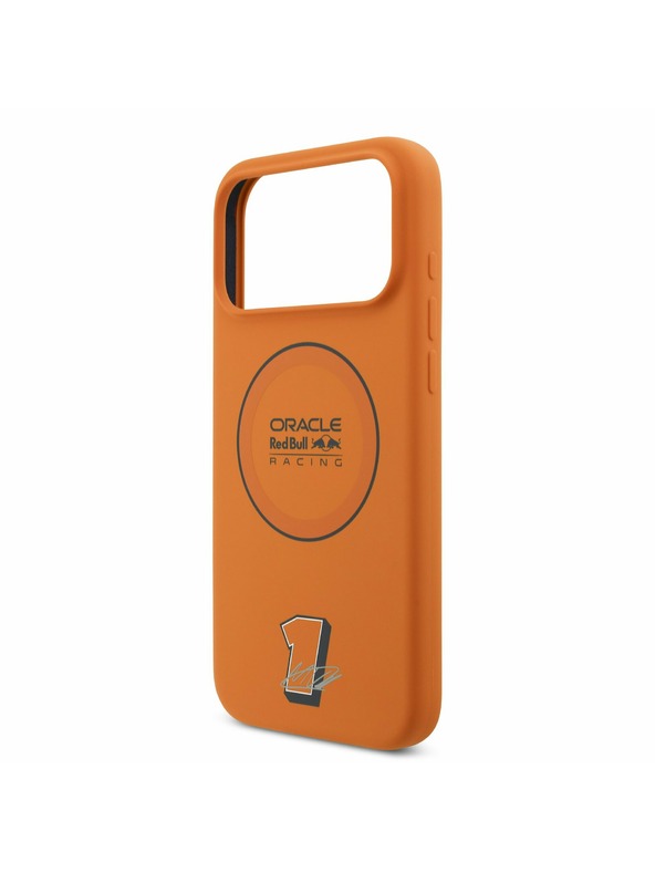 Red Bull Red Bull Silicone Blue Ring MagSafe Задний чехол за iPhone 17 Pro Max Orange