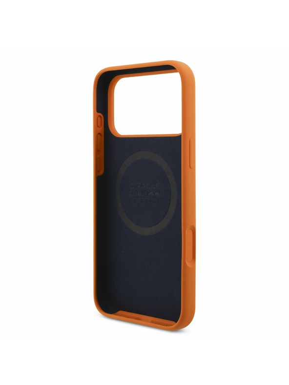 Red Bull Red Bull Silicone Blue Ring MagSafe Задний чехол за iPhone 17 Pro Max Orange