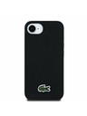 Lacoste Lacoste Iconic Petit Pique Woven Logo MagSafe Задний чехол за iPhone 16e/17e Black