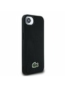 Lacoste Lacoste Iconic Petit Pique Woven Logo MagSafe Задний чехол за iPhone 16e/17e Black