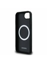 Lacoste Lacoste Iconic Petit Pique Woven Logo MagSafe Задний чехол за iPhone 16e/17e Black