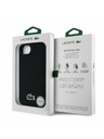 Lacoste Lacoste Iconic Petit Pique Woven Logo MagSafe Задний чехол за iPhone 16e/17e Black