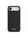 DKNY DKNY PU Leather Grid Pattern Magsafe Задний чехол за iPhone Air Black