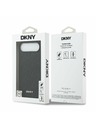 DKNY DKNY PU Leather Grid Pattern Magsafe Задний чехол за iPhone Air Black