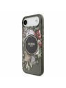 Guess Guess IML Flowers Strap MagSafe Задний чехол за iPhone Air Black