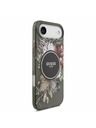Guess Guess IML Flowers Strap MagSafe Задний чехол за iPhone Air Black