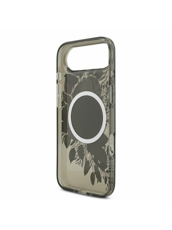 Guess Guess IML Flowers Strap MagSafe Задний чехол за iPhone Air Black
