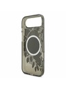 Guess Guess IML Flowers Strap MagSafe Задний чехол за iPhone Air Black