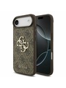 Guess Guess PU 4G Metal Logo Задний чехол за iPhone Air Brown