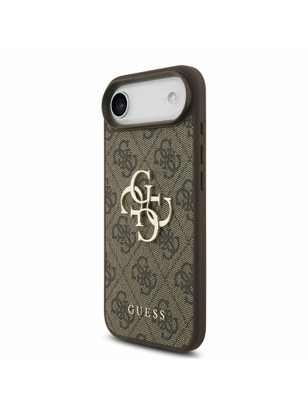 Guess Guess PU 4G Metal Logo Задний чехол за iPhone Air Brown