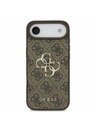 Guess Guess PU 4G Metal Logo Задний чехол за iPhone Air Brown