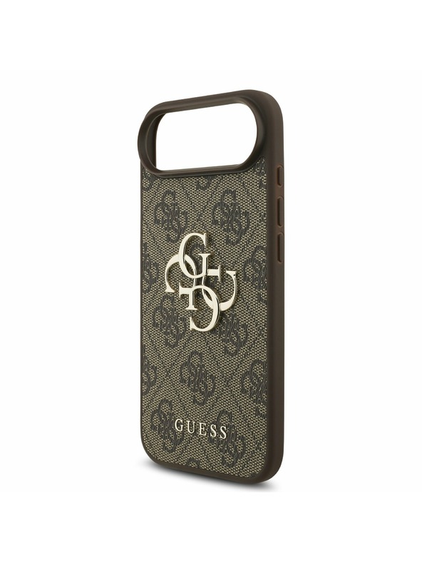 Guess Guess PU 4G Metal Logo Задний чехол за iPhone Air Brown